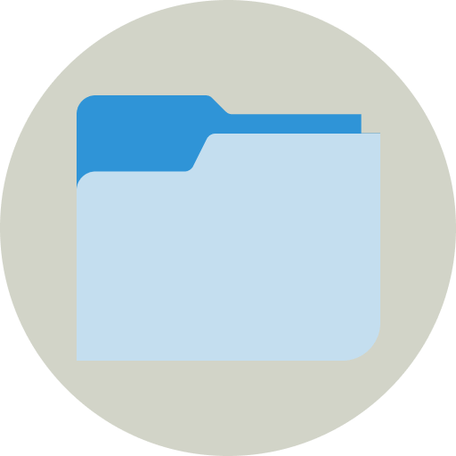 User Experience Design Services- Blue Folders