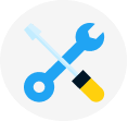 maintenance and troubleshooting icon