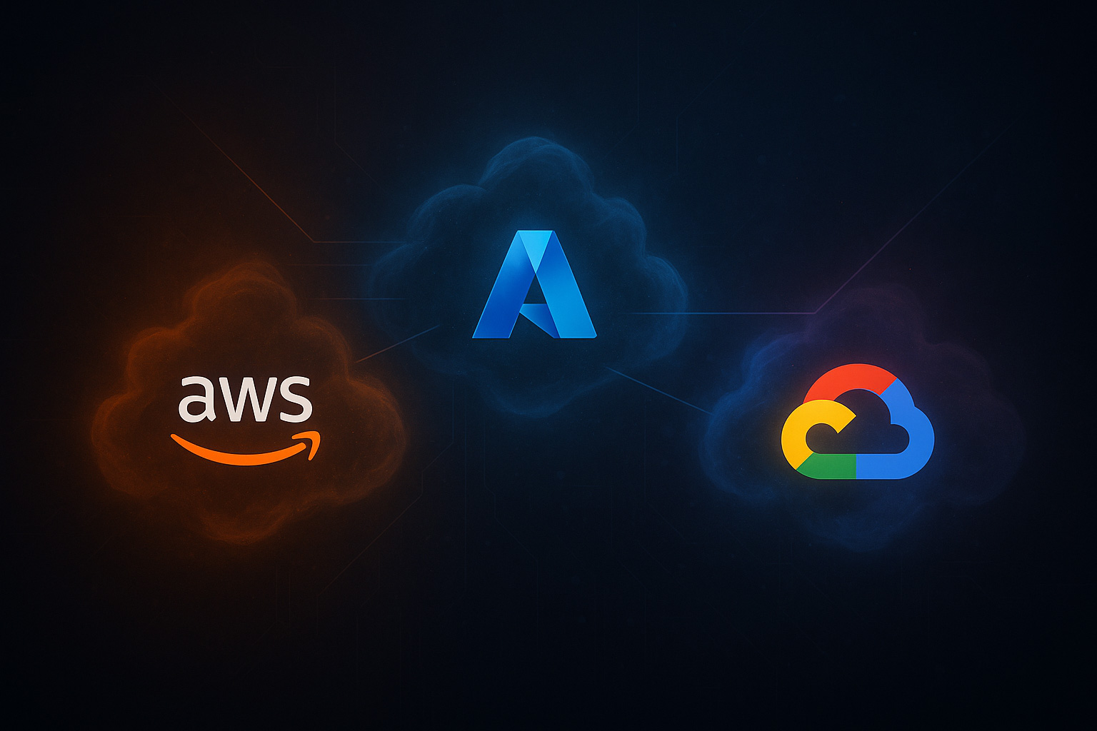 AWS, Azure, and Google Cloud