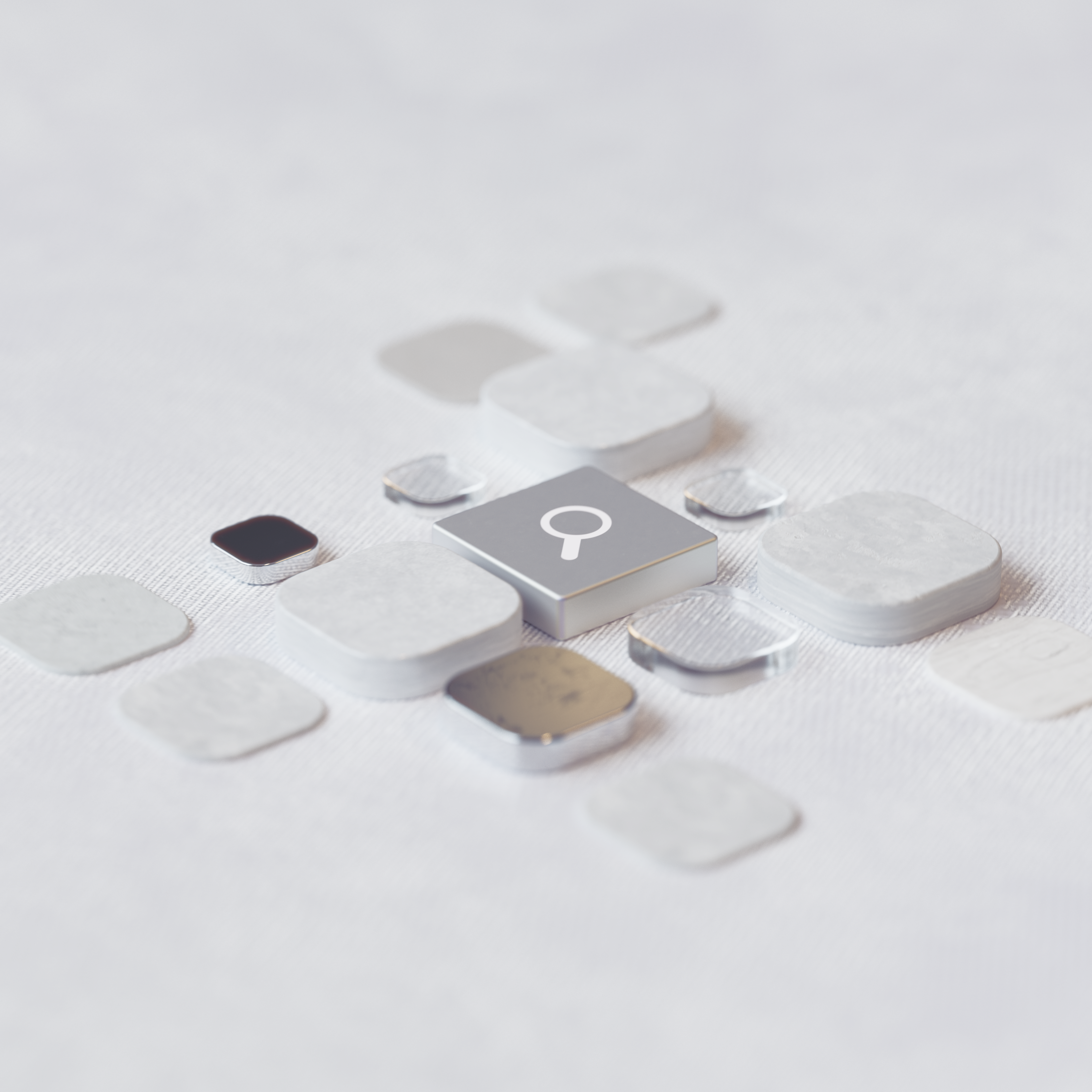 Abstract visualisation of an AI system reading the structure of a web page